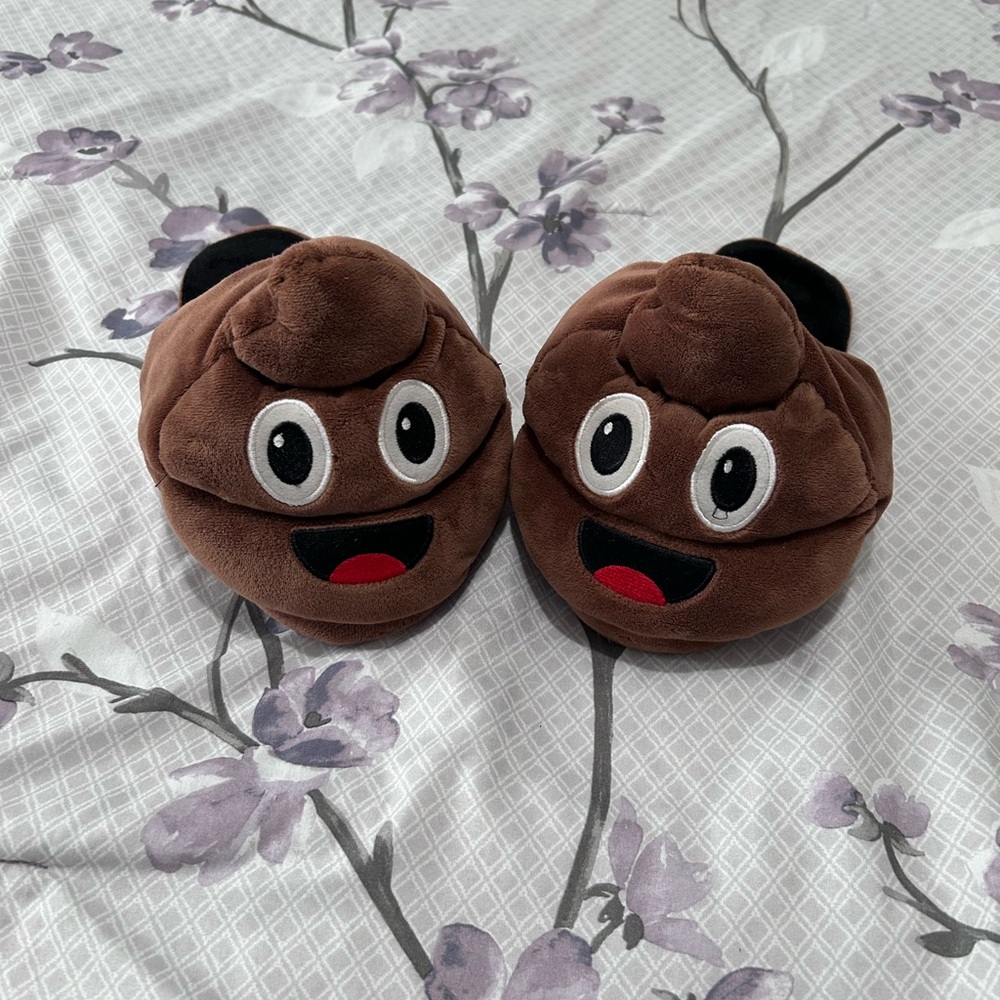 Poop Slippers Adult Sized Poo Slippers